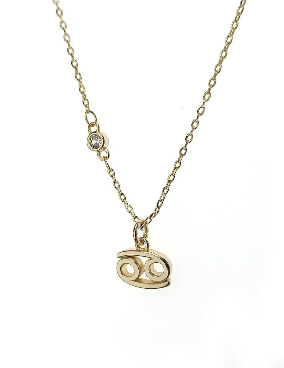Collar Zodiacos de baño de oro 18 K 2