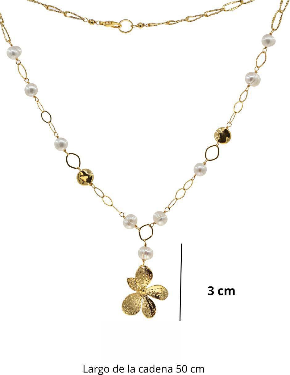 Colgante y dije de flor Ablime orquideas 5