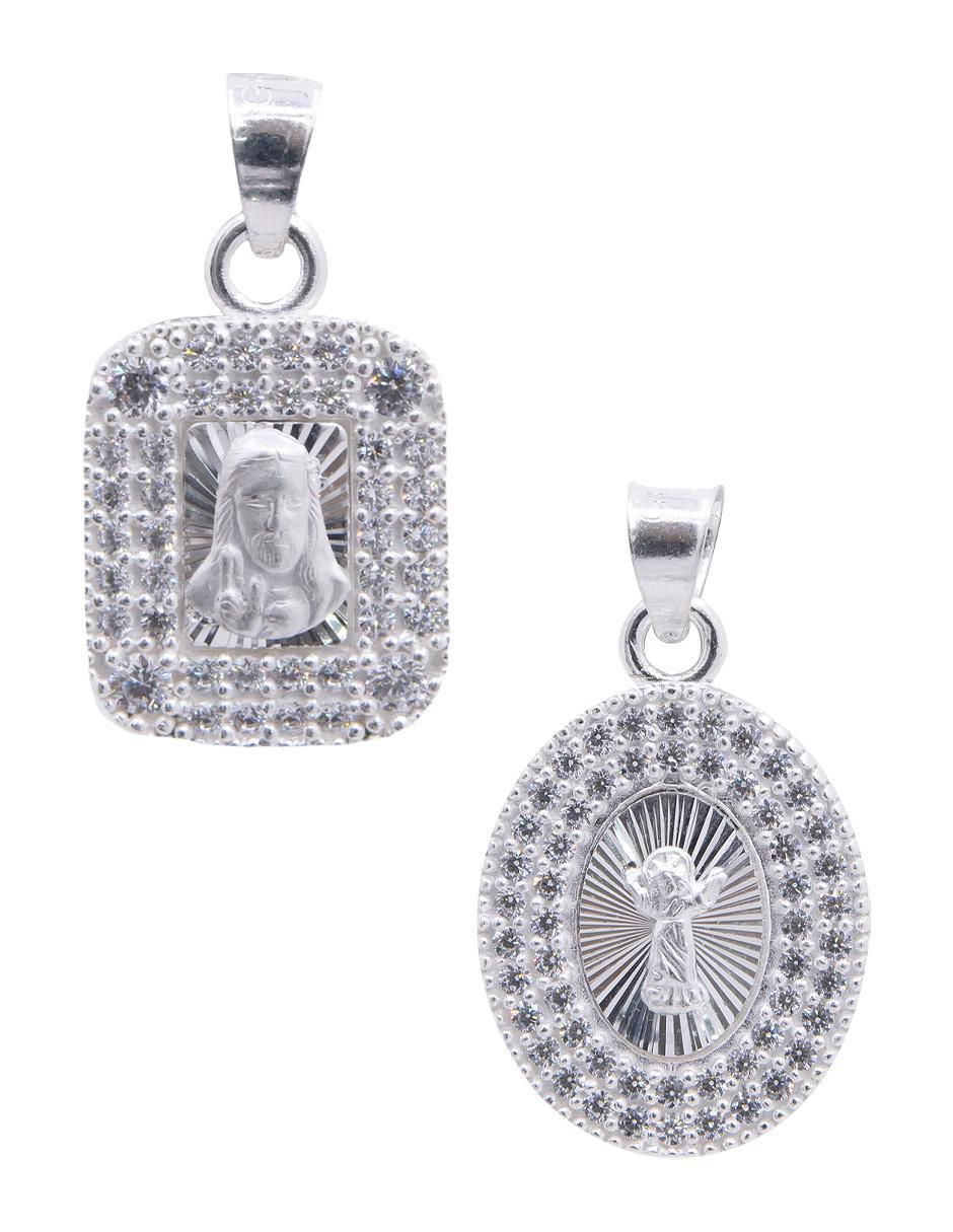 Dije cristo de plata P 925