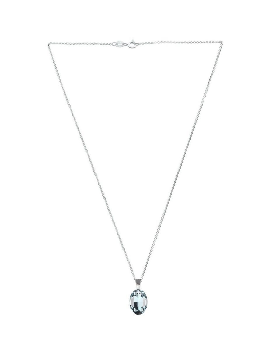 Collar ovalado de plata P 925 4