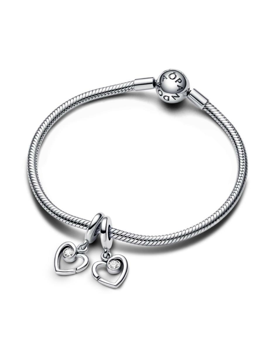 Charm de corazón moments de plata P 925 4