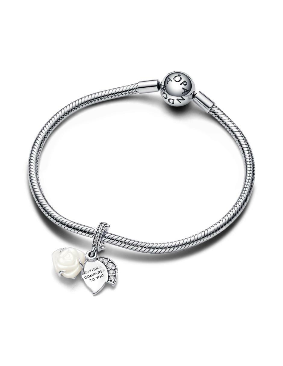 Charm de flor moments de plata P 925 4