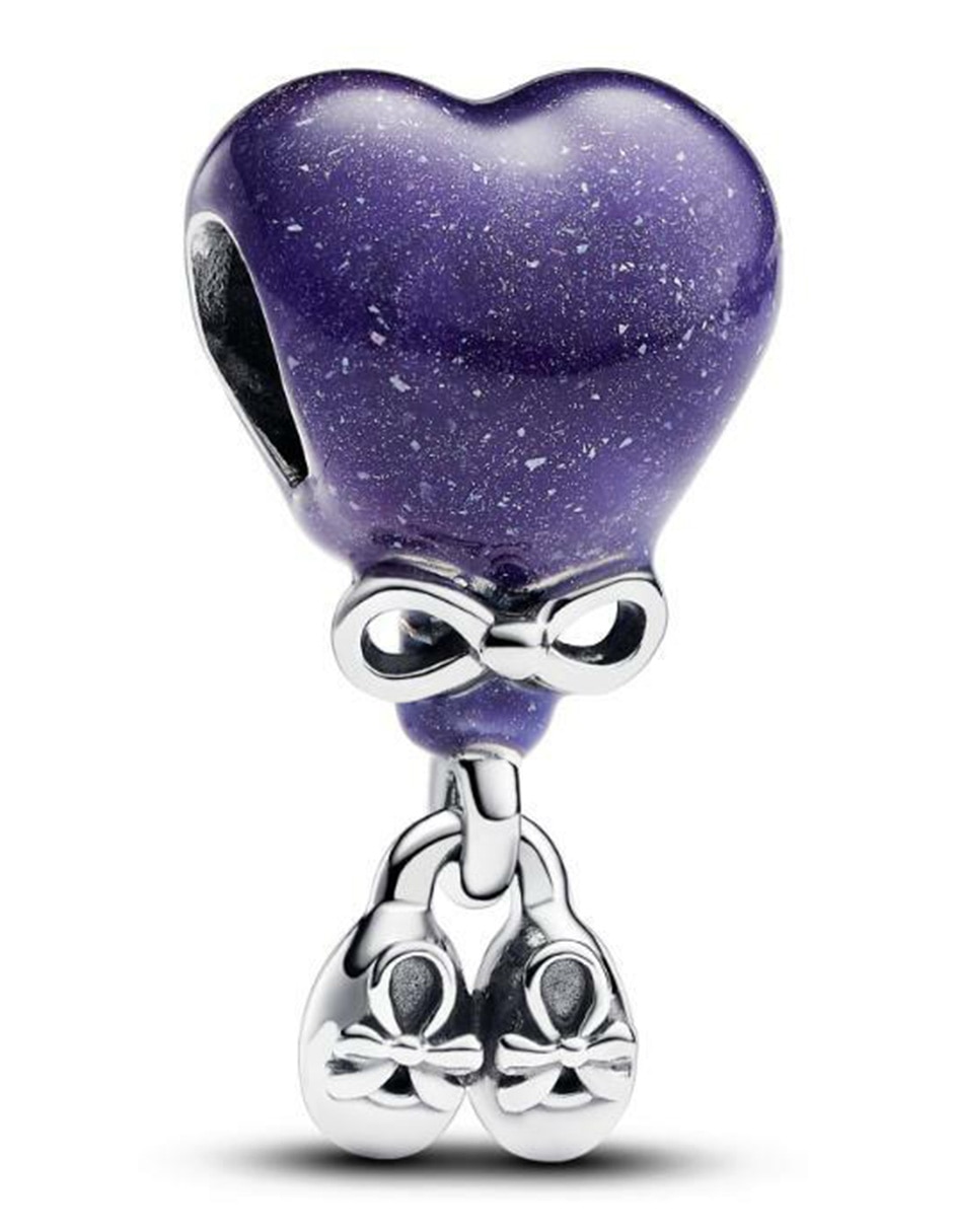 Charm de corazón moments de plata P 925