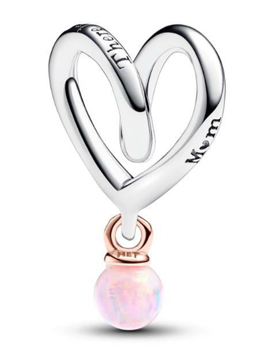 Charm de corazón moments de plata P 925