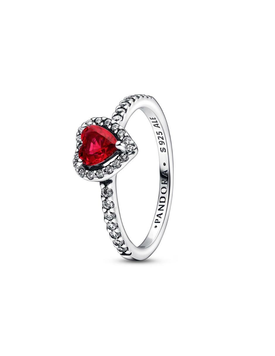 Anillo de corazón Timeless P 925 de plata zirconia pulido
