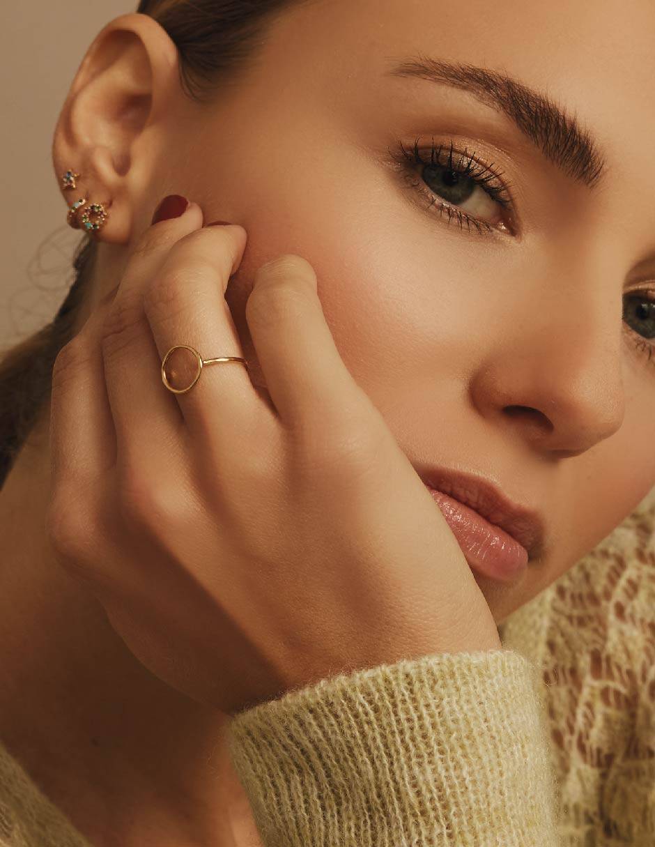 Anillo Humpback brillante 3