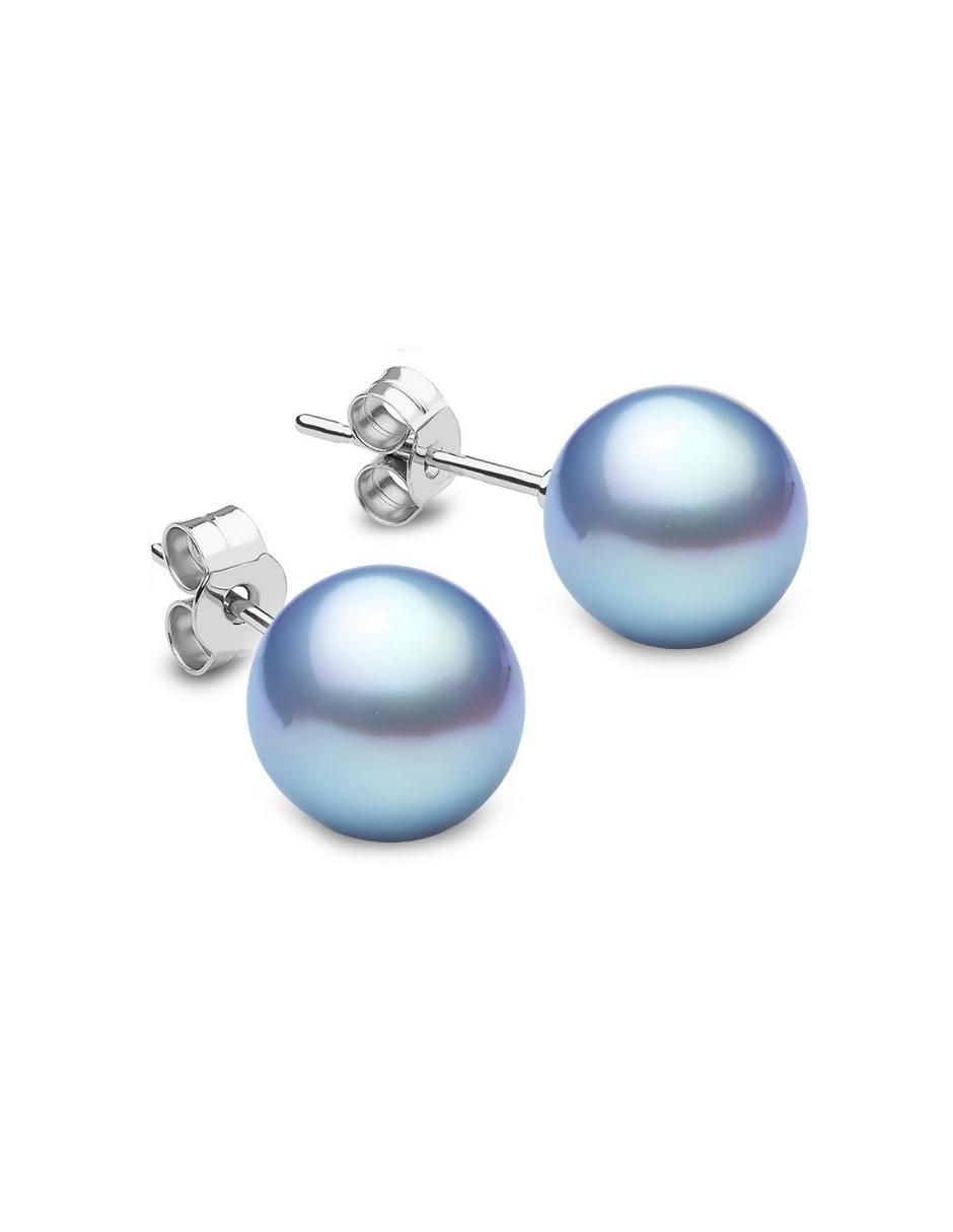 Aretes, collar y pulsera circulares Pearls de plata P925 cristal 4