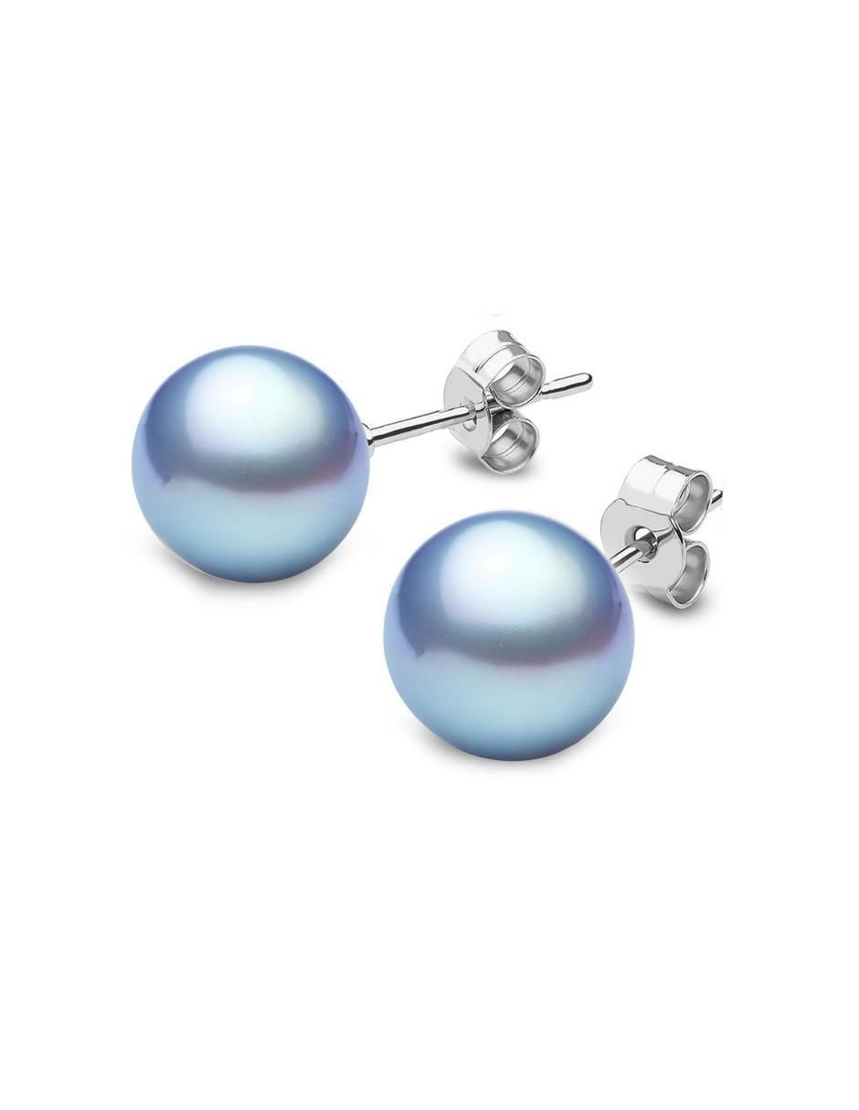 Aretes, collar y pulsera circulares Pearls de plata P925 cristal 5