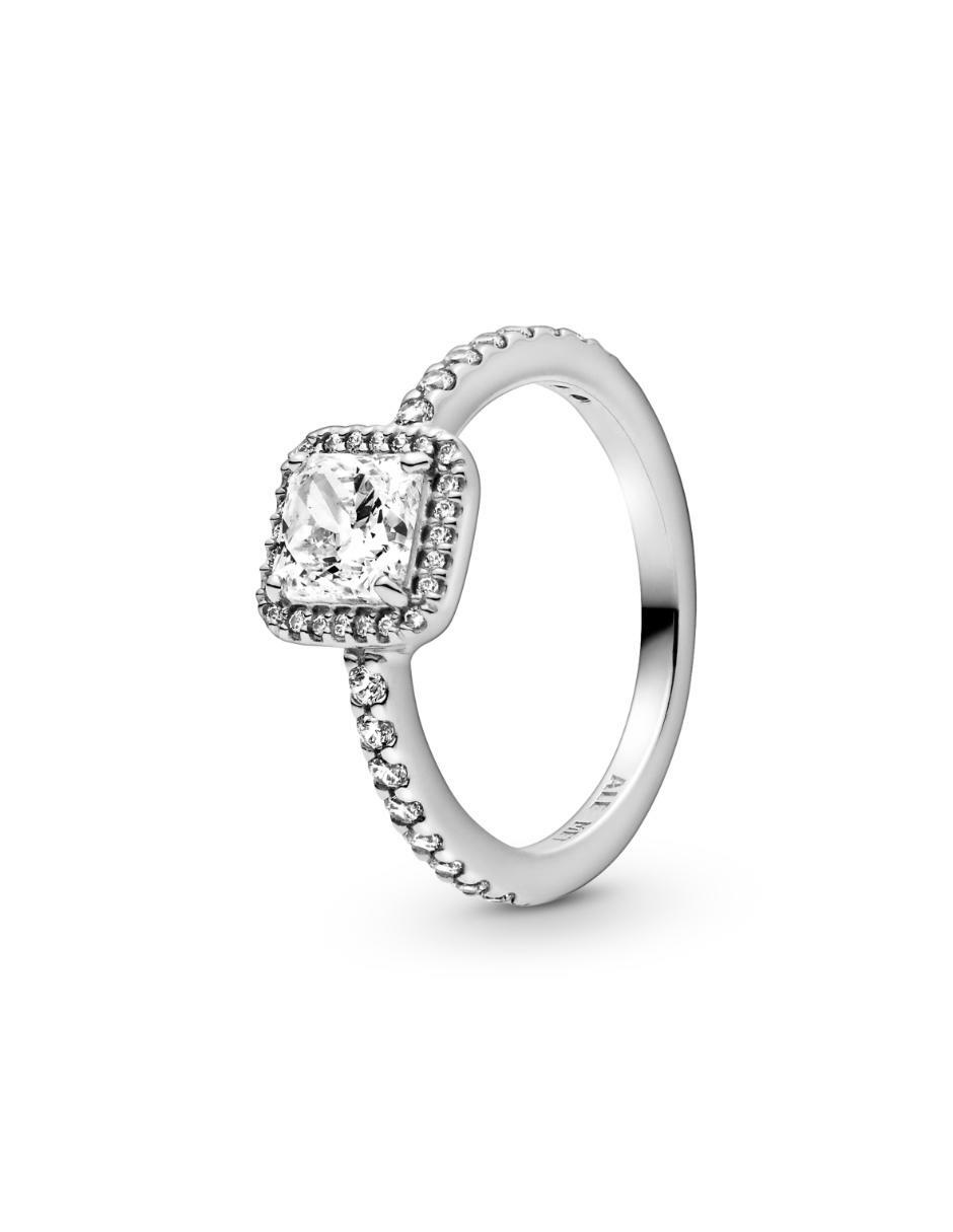 Anillo Timeless P 925 de plata zirconia cúbica pulido