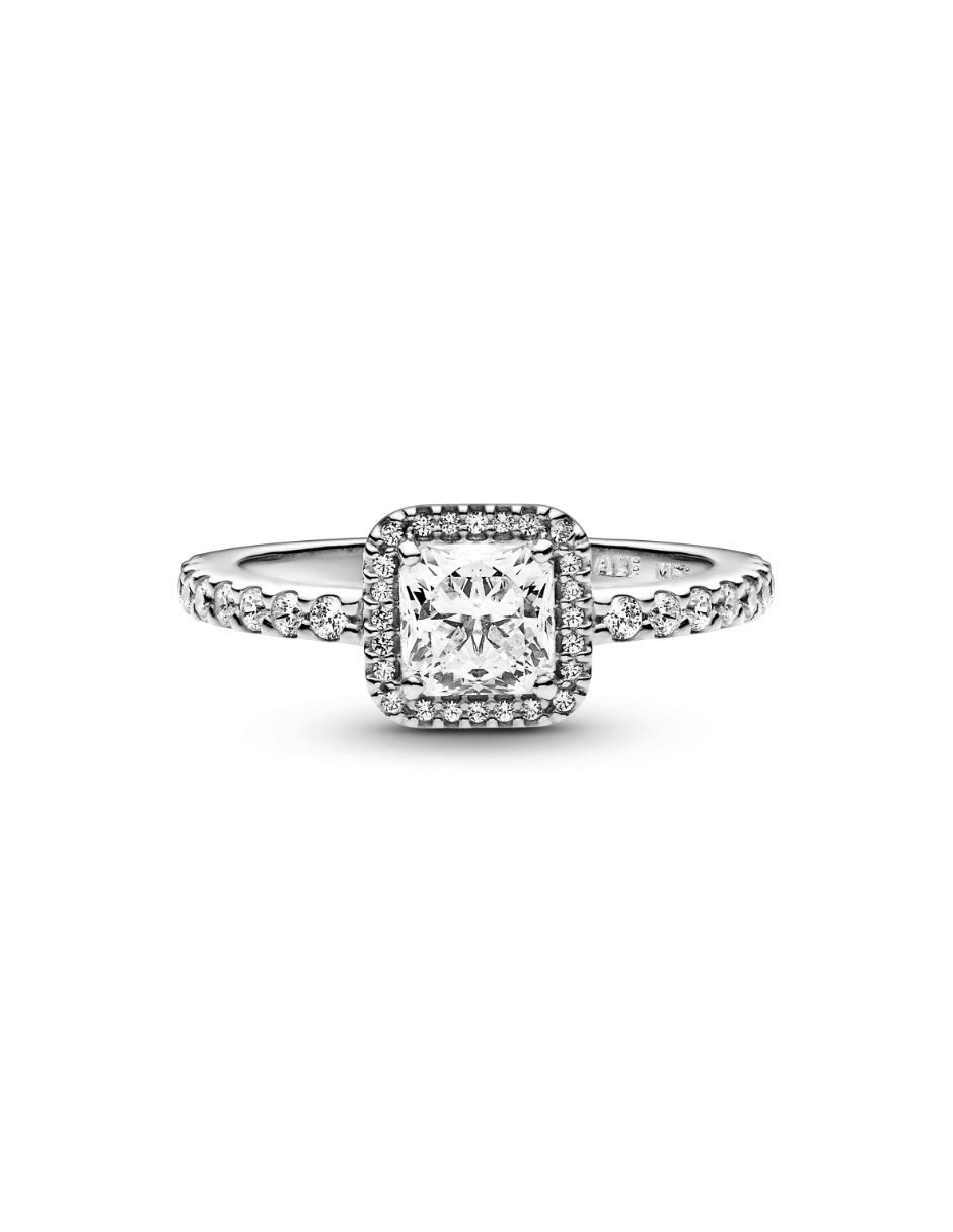 Anillo Timeless P 925 de plata zirconia cúbica pulido 2