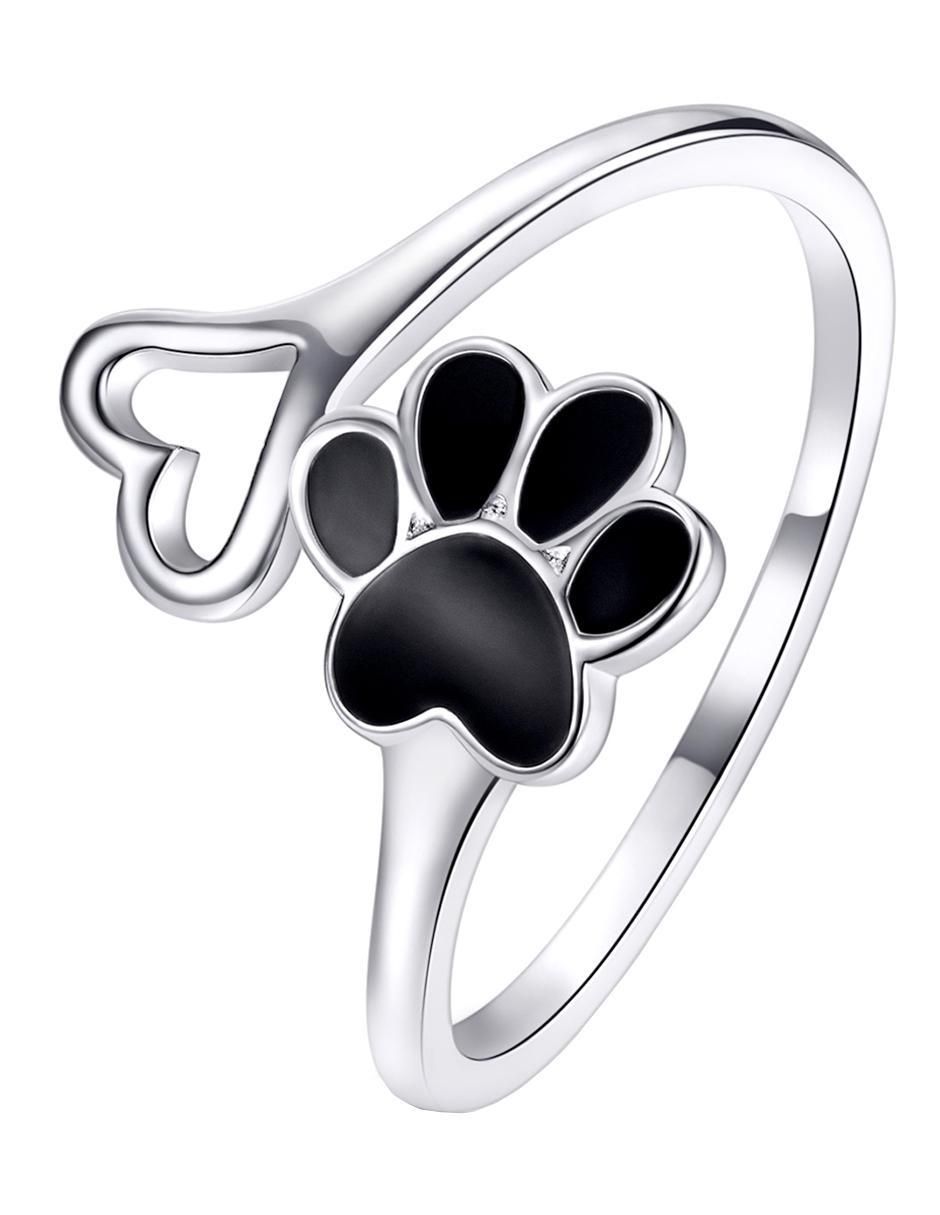 Anillo de corazón Kiki P 925 de plata zirconia brillante 3
