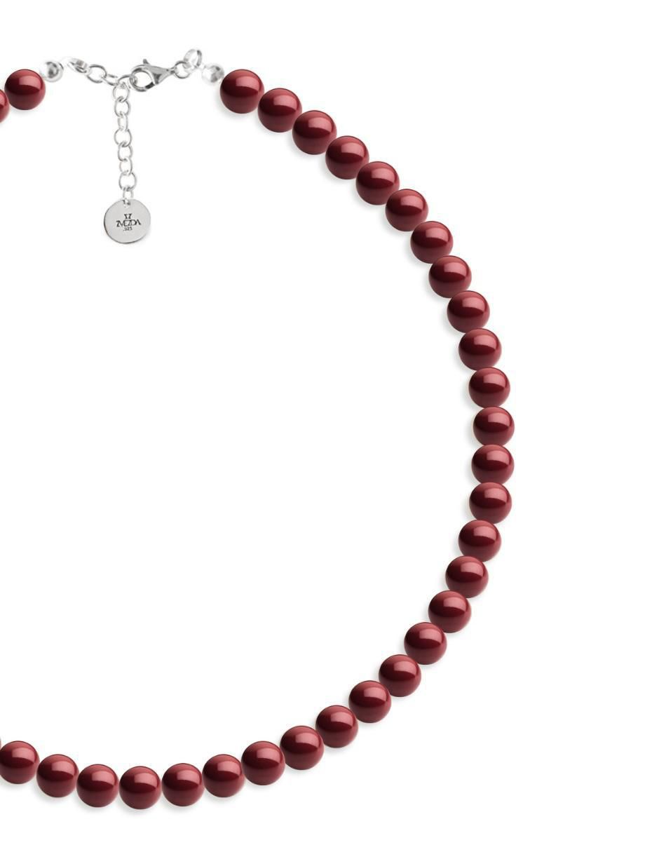 Collar "de (si aplica)" circular zvezda pearls "de" plata p 925