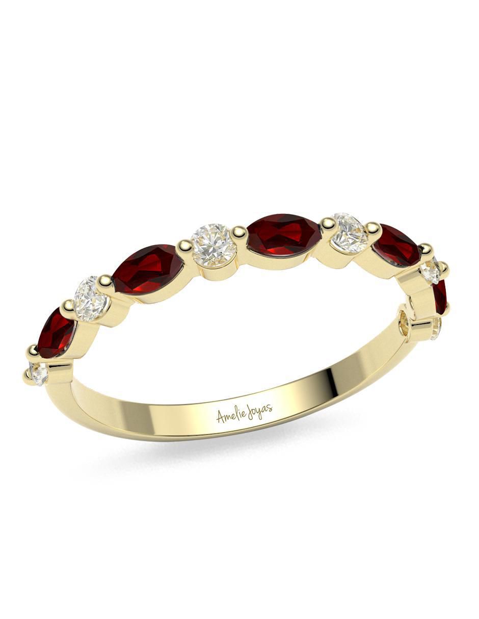 Churumbela "de (si aplica)" redondo amelie joyas sin colección sin temática 14 k "de" oro zirconia