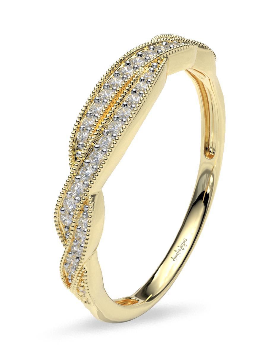 Churumbela "de (si aplica)" redondo amelie joyas sin colección sin temática 14 k "de" oro zirconia