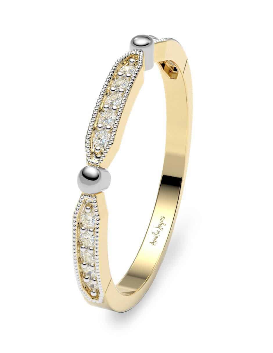 Churumbela "de (si aplica)" redondo amelie joyas sin colección sin temática 14 k "de" oro zirconia