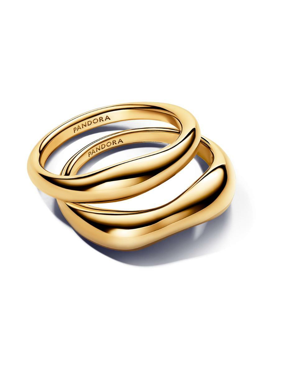 Anillo Essence de plata P 925 con acabado baño de oro
