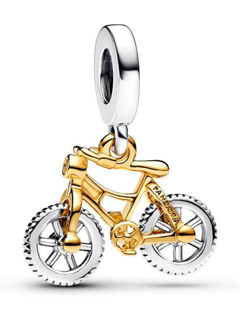 Charm de bicicleta disney x de plata P 925