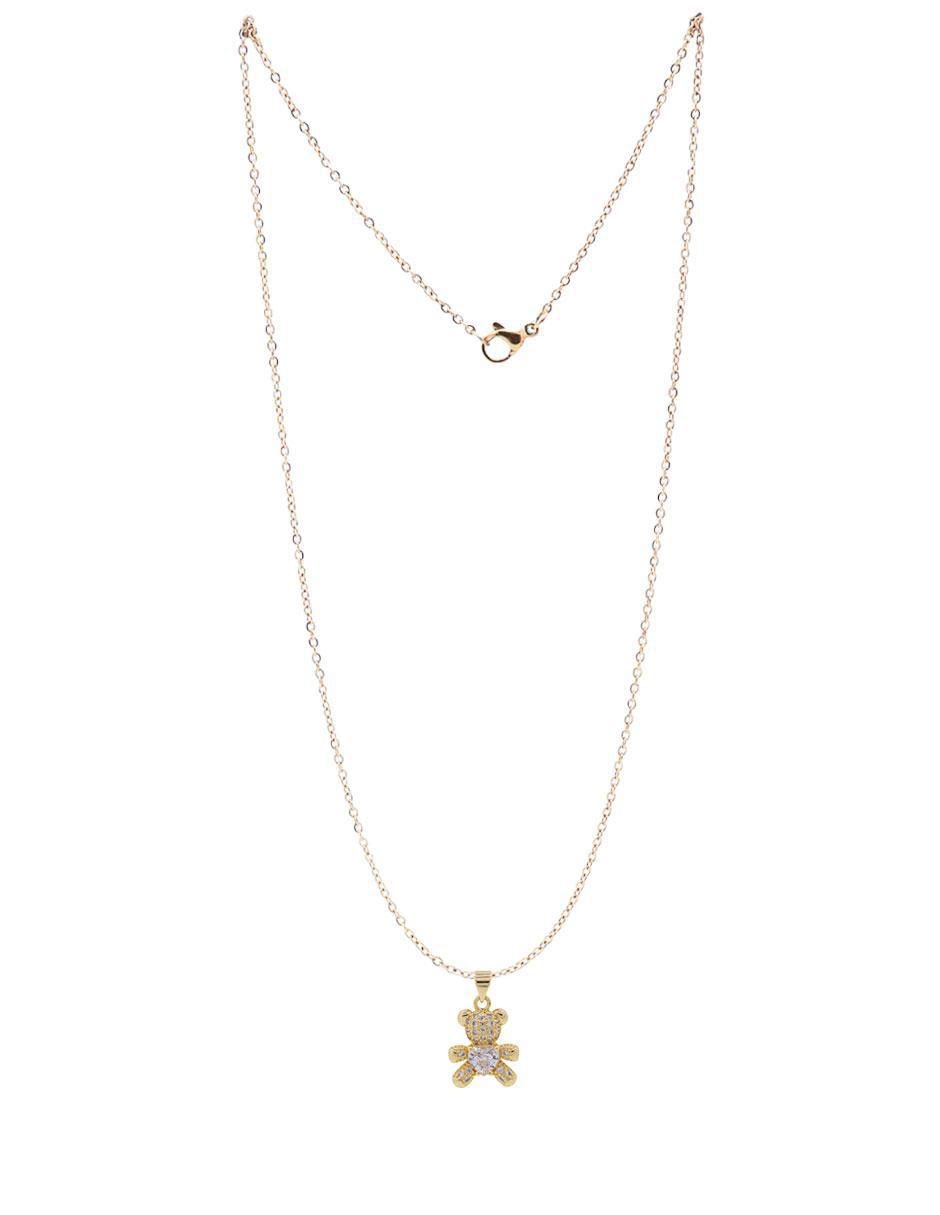 Collar con dije de oso 4