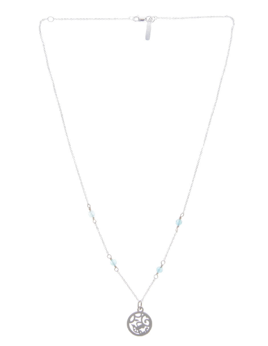 Collar Pajaritos de plata P 925 2