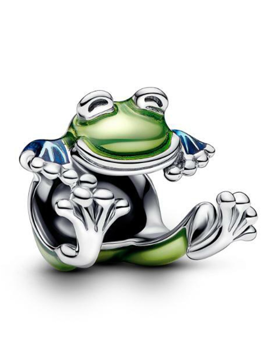 Charm de rana moments de plata P 925