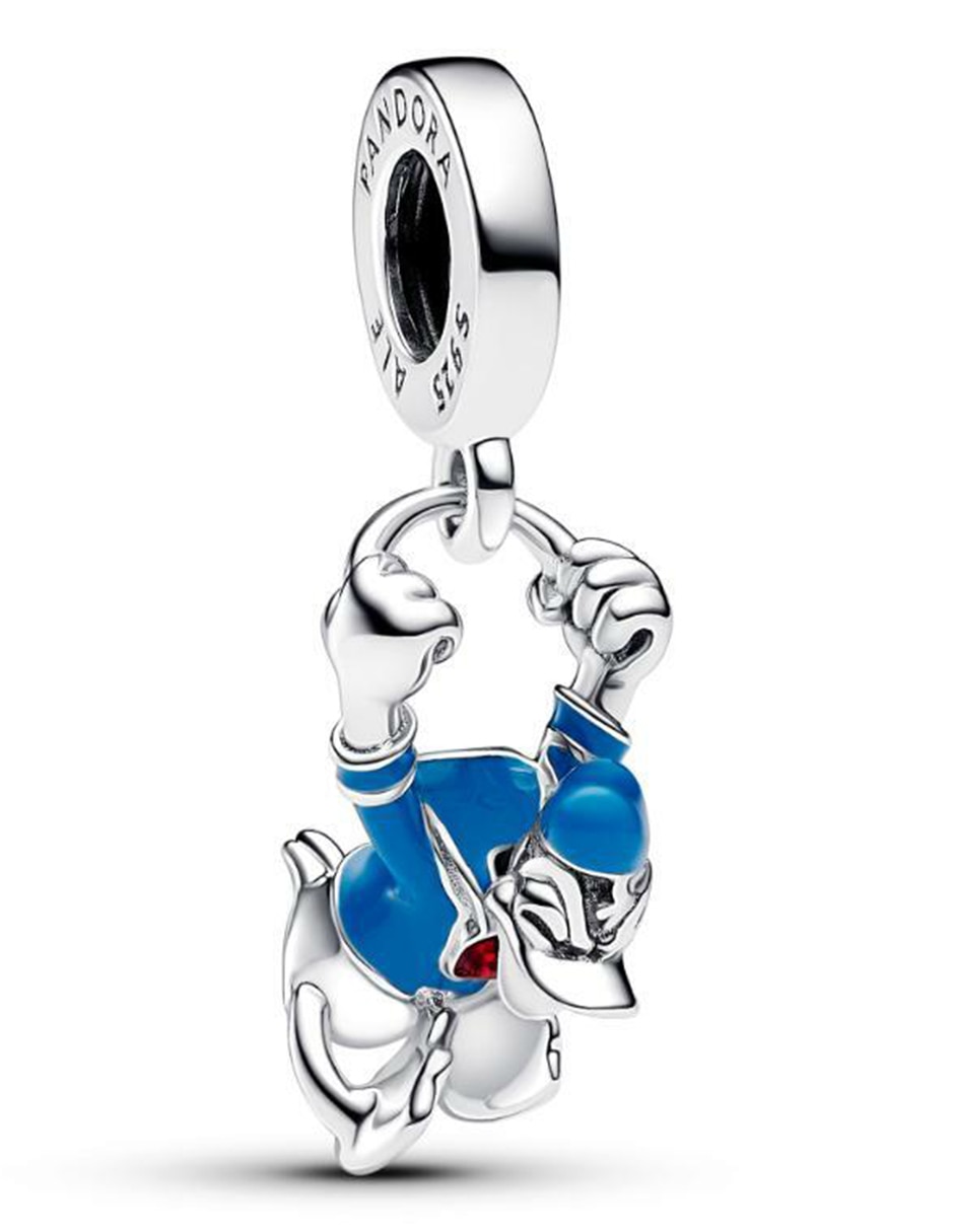 Charm de pato disney pato donald de plata P 925 1
