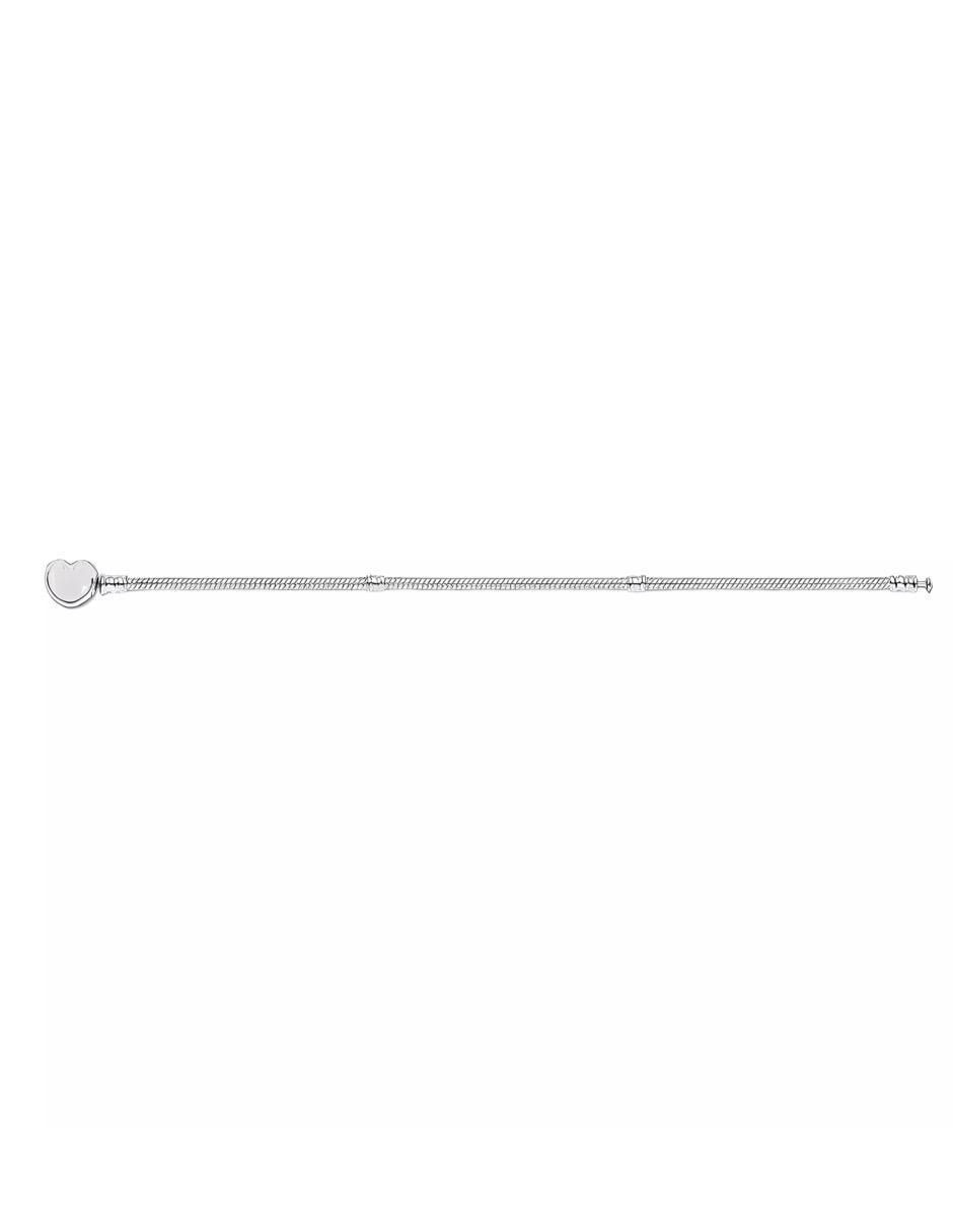 Brazalete de plata P 925 con acabado brillante 6