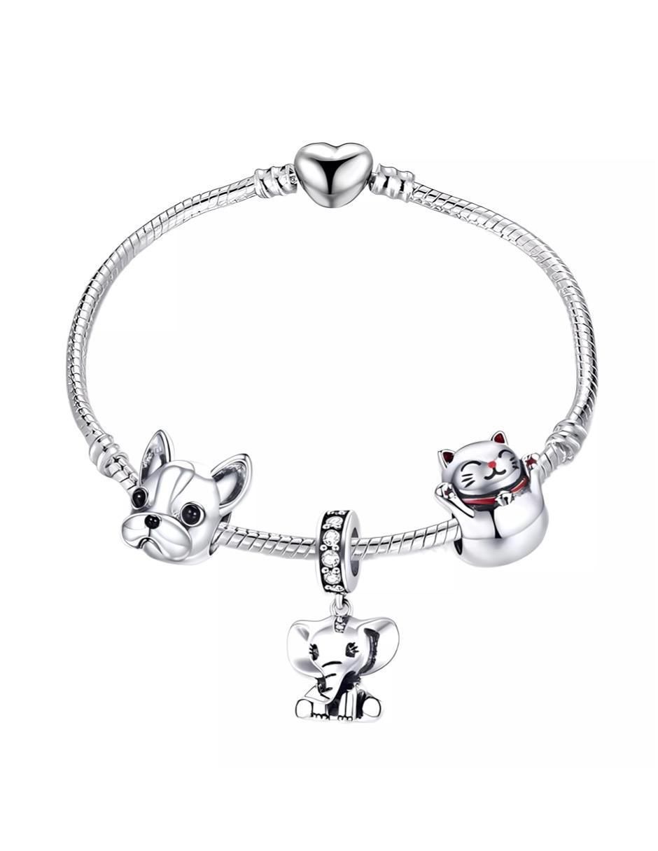 Brazalete de plata P 925 con acabado brillante 3