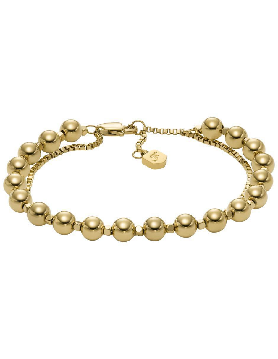 Pulsera All Stacked Up con acabado brillante