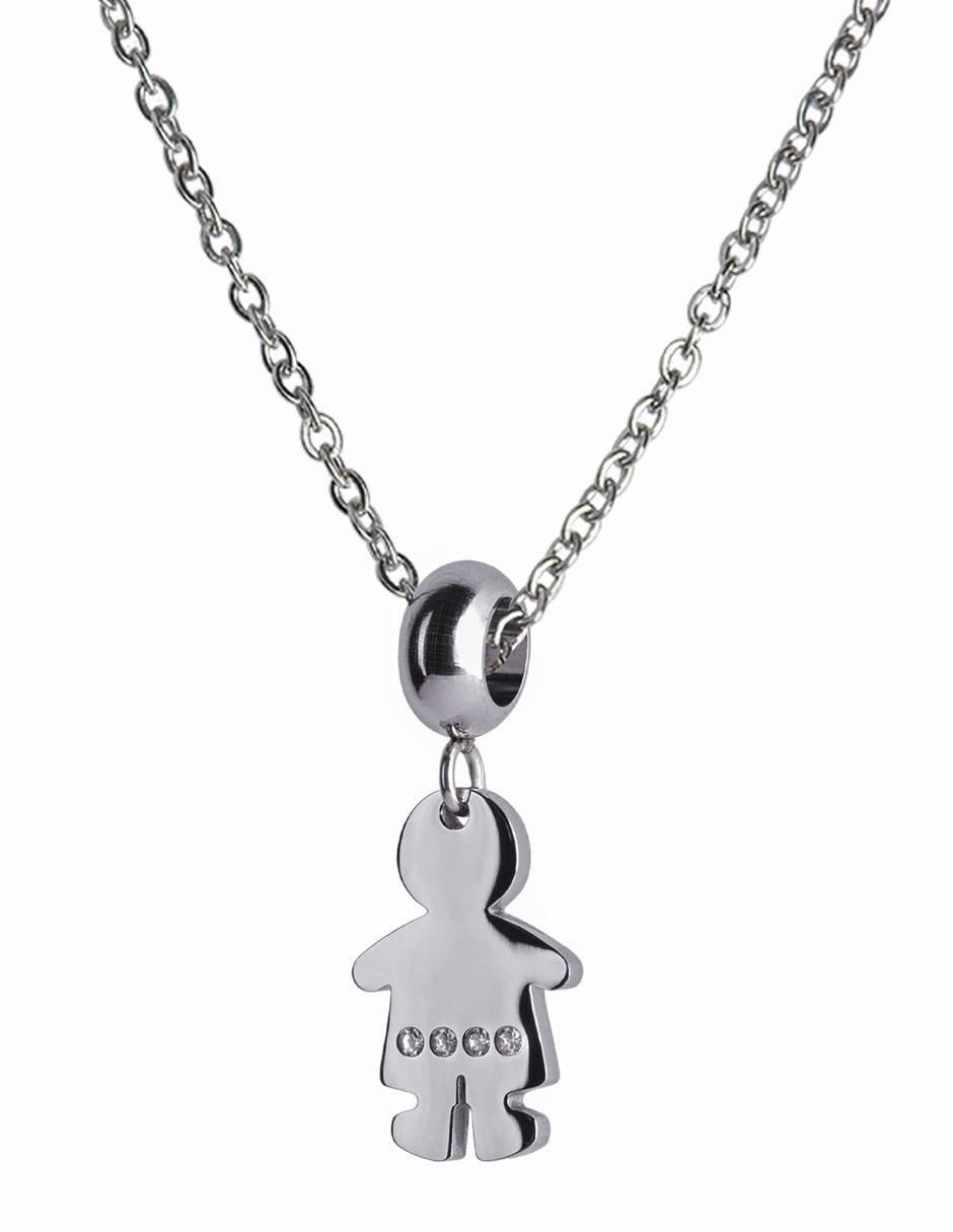 Charm "de" niño luckyly charms para pulsera de mujer sin temática "de" acero inoxidable sin kilataje zirconia cúbica
