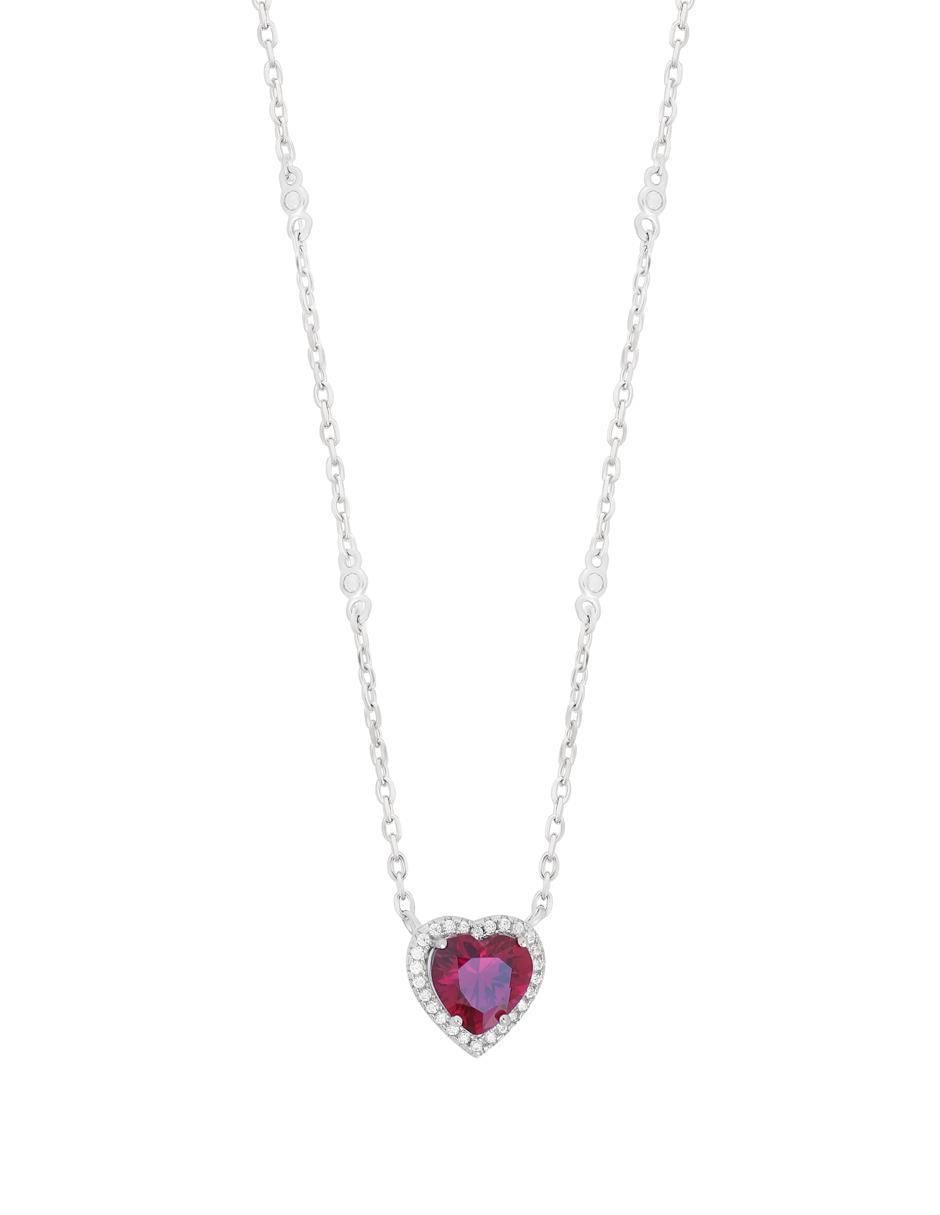 Collar de corazón de plata P 925 Collar de corazón de plata P 925