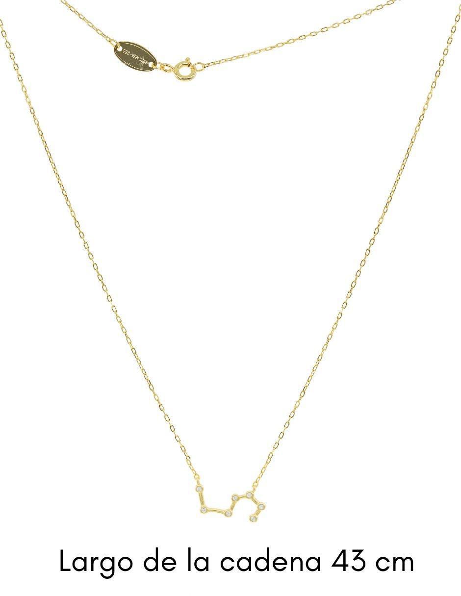 Collar con dije Constelaciones de plata P 925 4