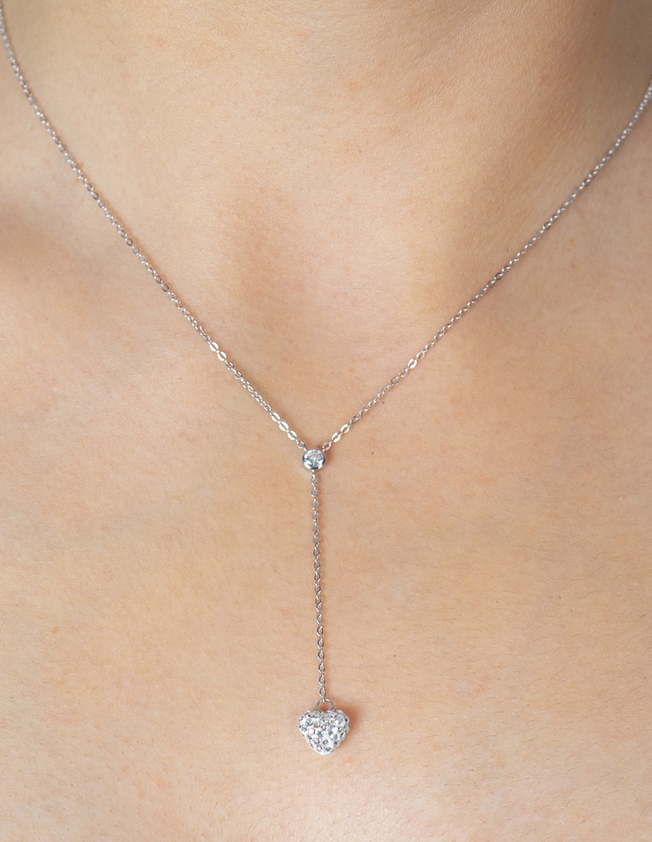 Colgante Y Dije de corazón de plata P 925 3
