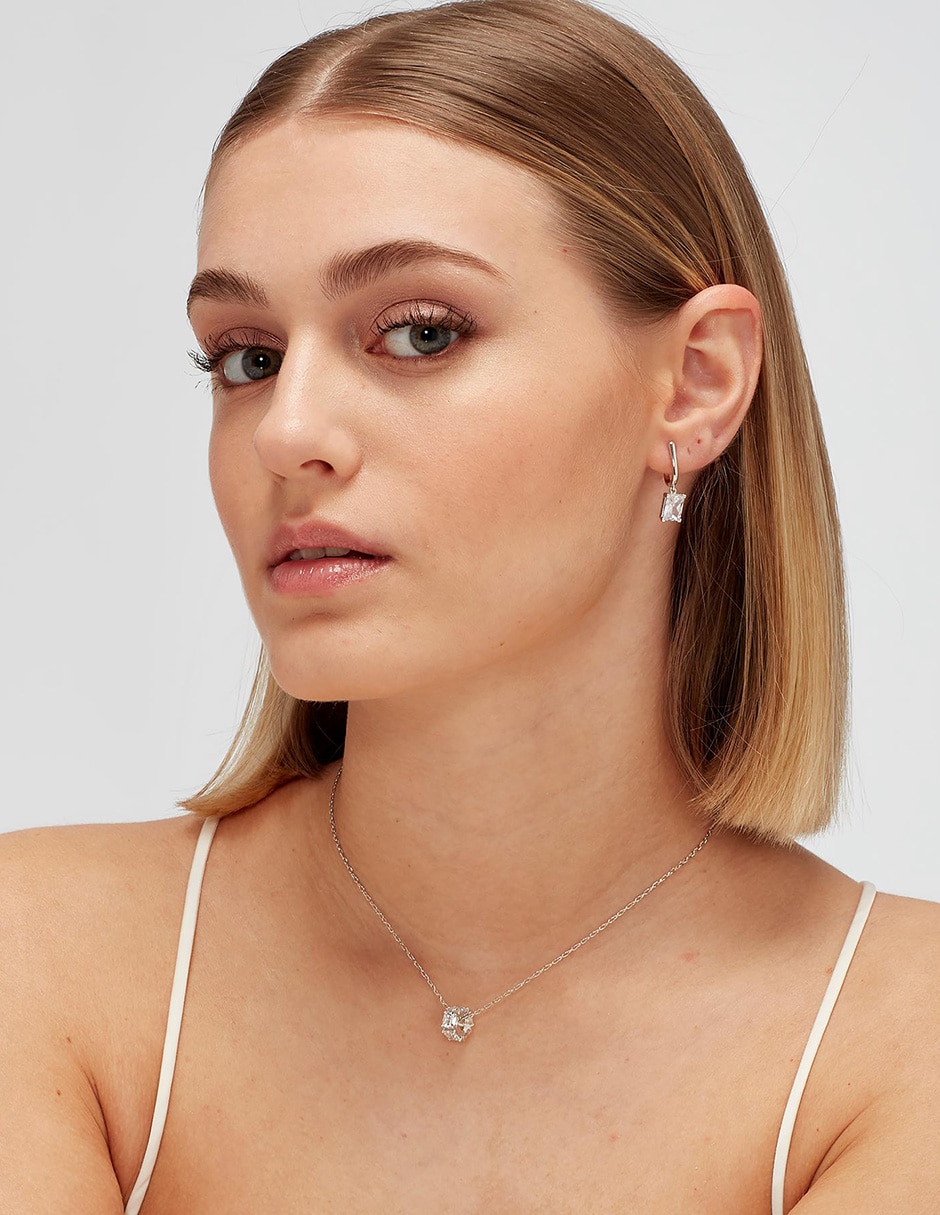 Charm circular fancy infinite white de plata P 925 3