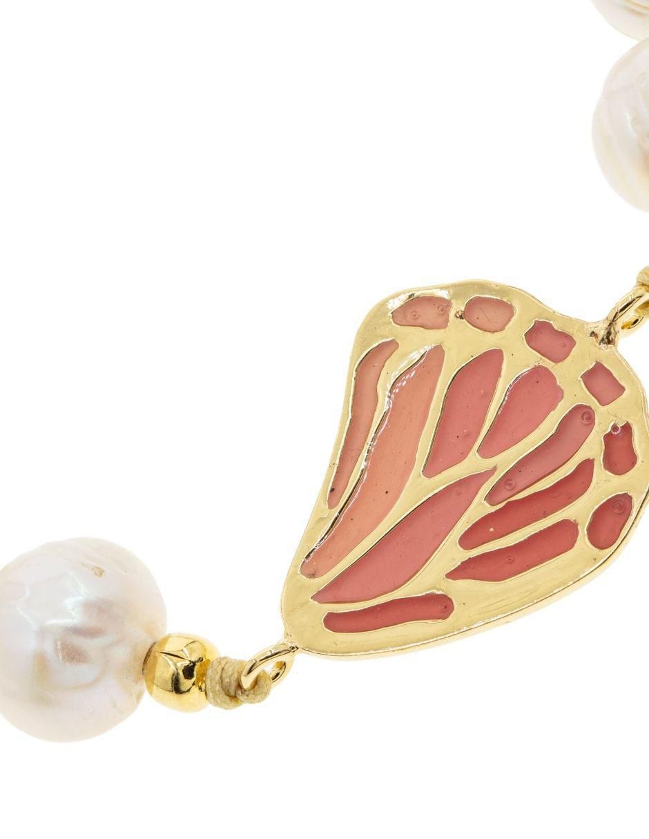 Pulsera con perla Ablime Mariposa 2