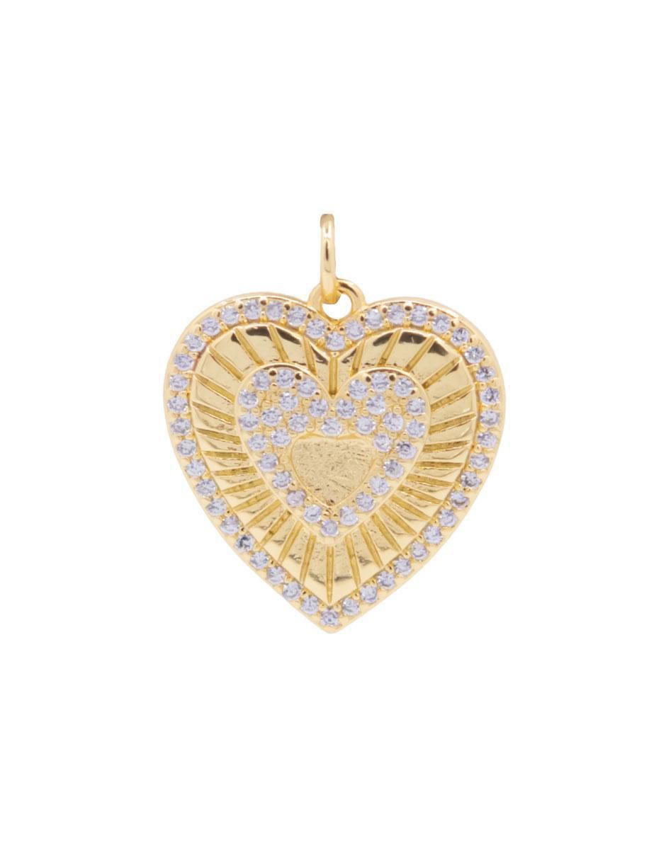 Collar con dije de corazón 3