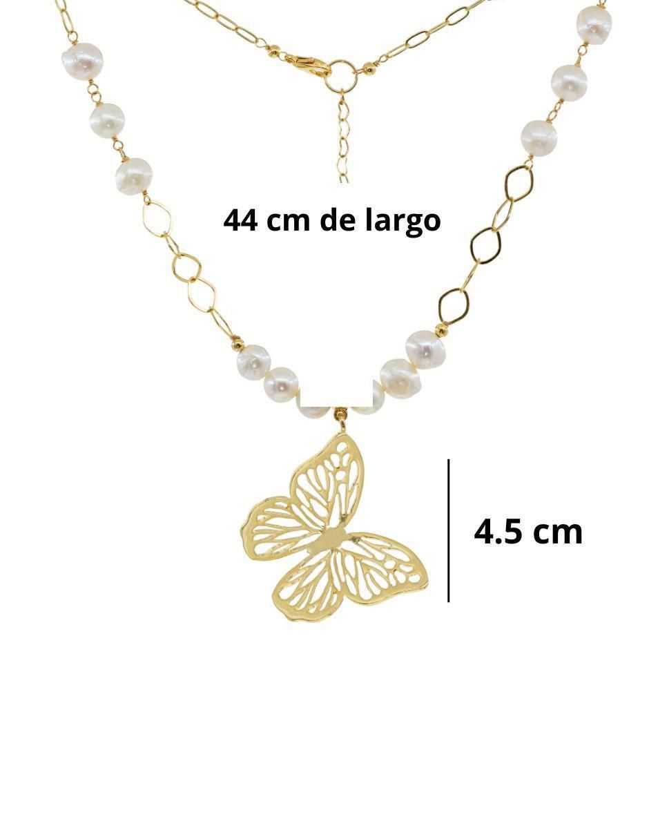Colgante Y Dije de mariposa largos 3