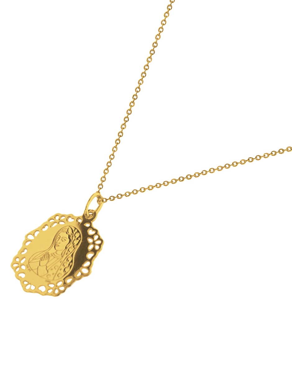 Colgante Y Dije de virgen de guadalupe de plata P 925 3