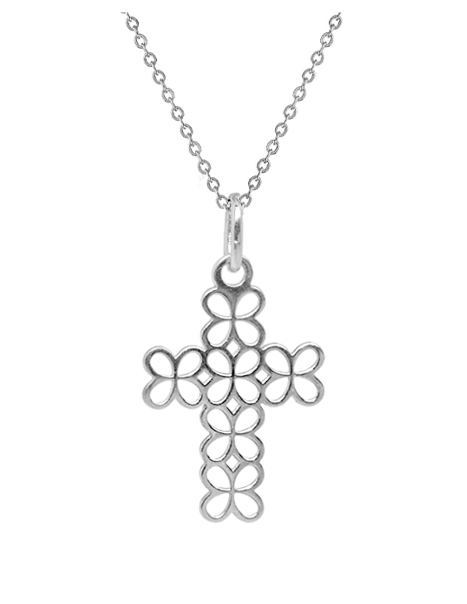 Colgante Y Dije de cruz de plata P 925 2