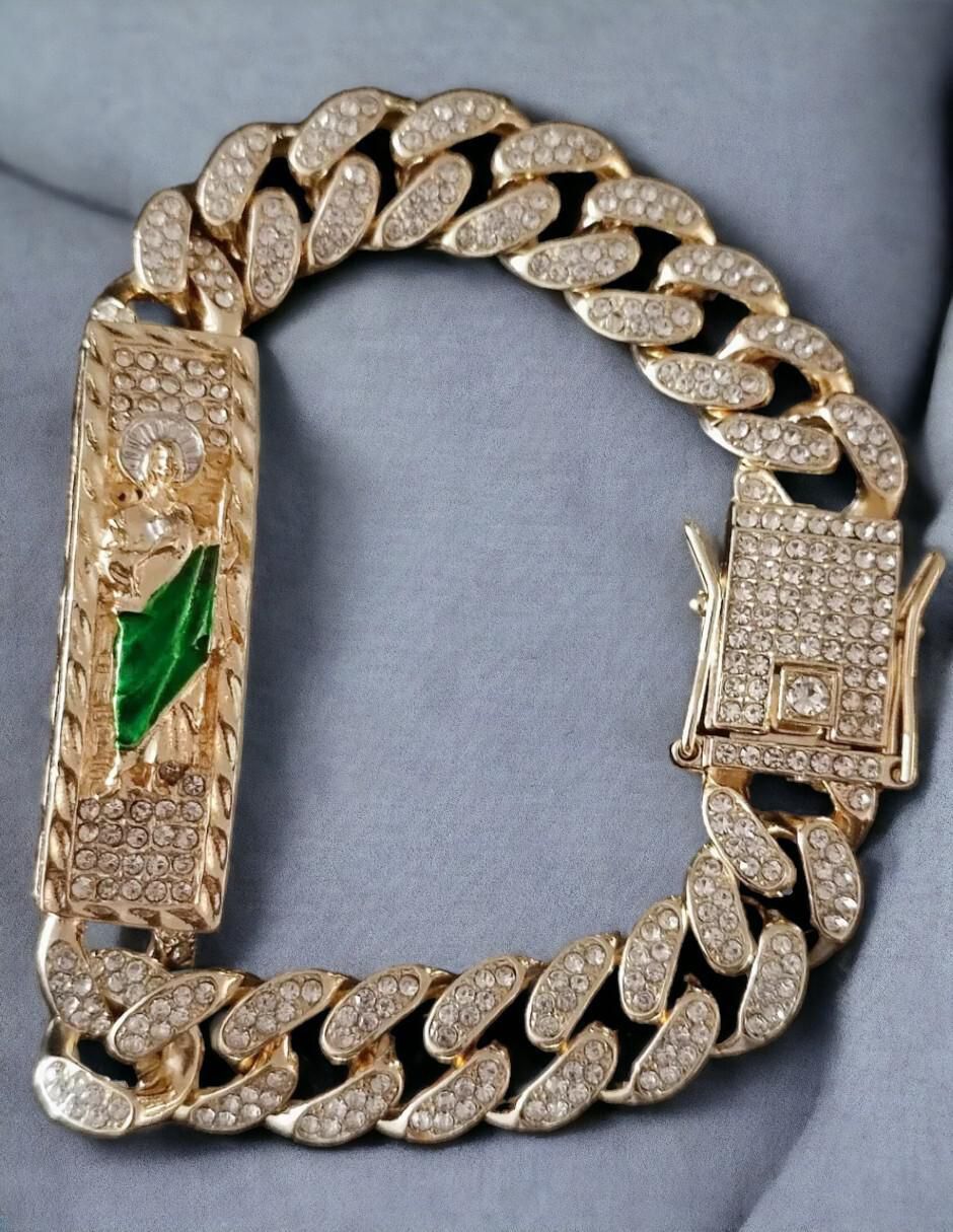 Brazalete 18 K con acabado brillante 5