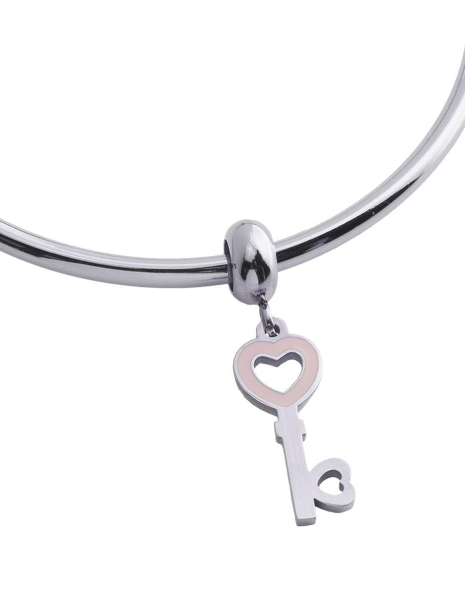 Charm "de" llave luckyly charms para pulseras de mujer sin temática "de" acero inoxidable sin kilataje sin gema