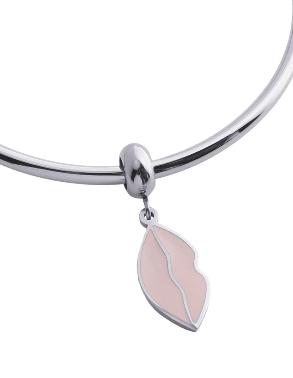 Charm "de" labios luckyly beso lips sin temática "de" acero inoxidable sin kilataje sin gema
