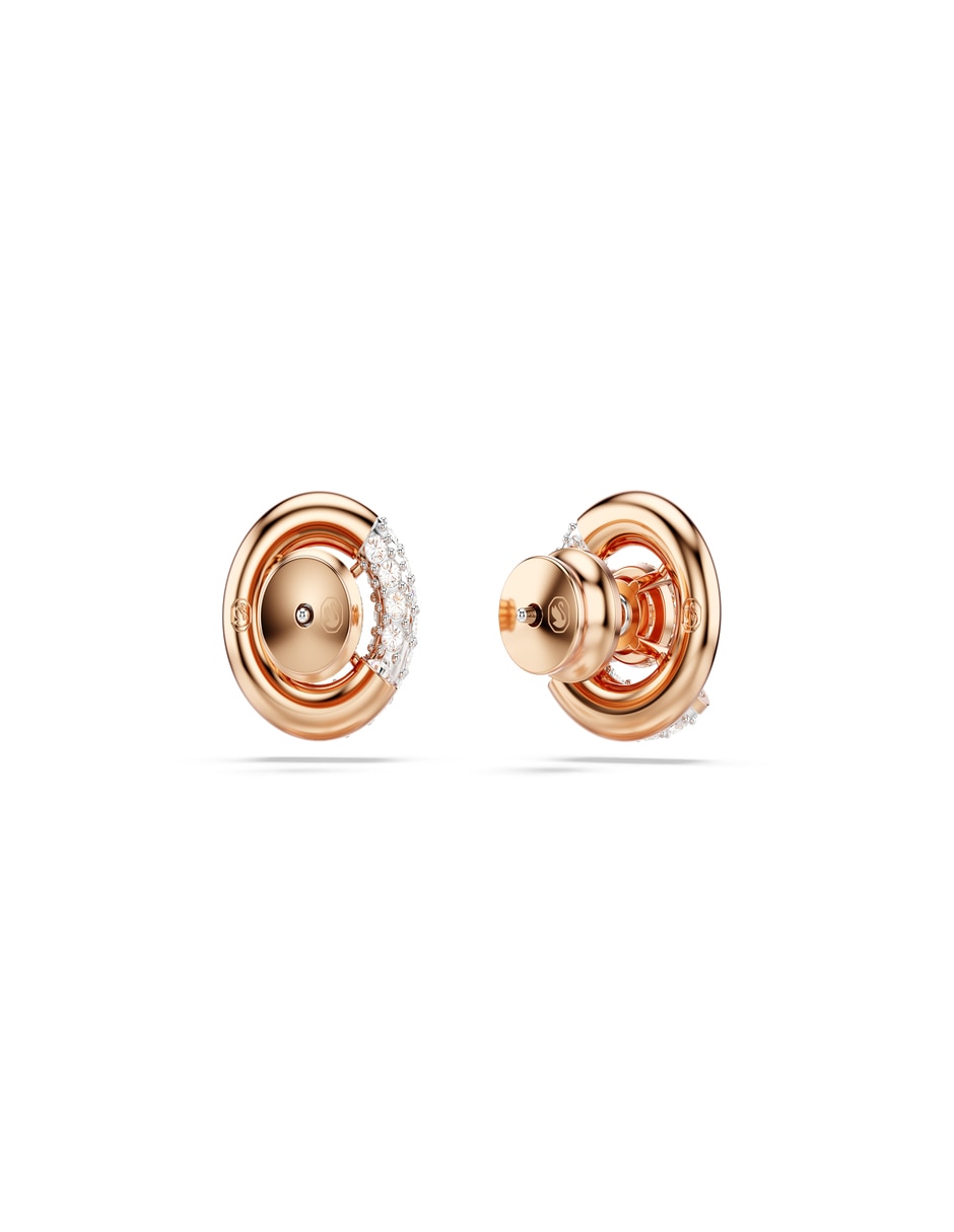 Aretes circulares Dextera con acabado brillante 3