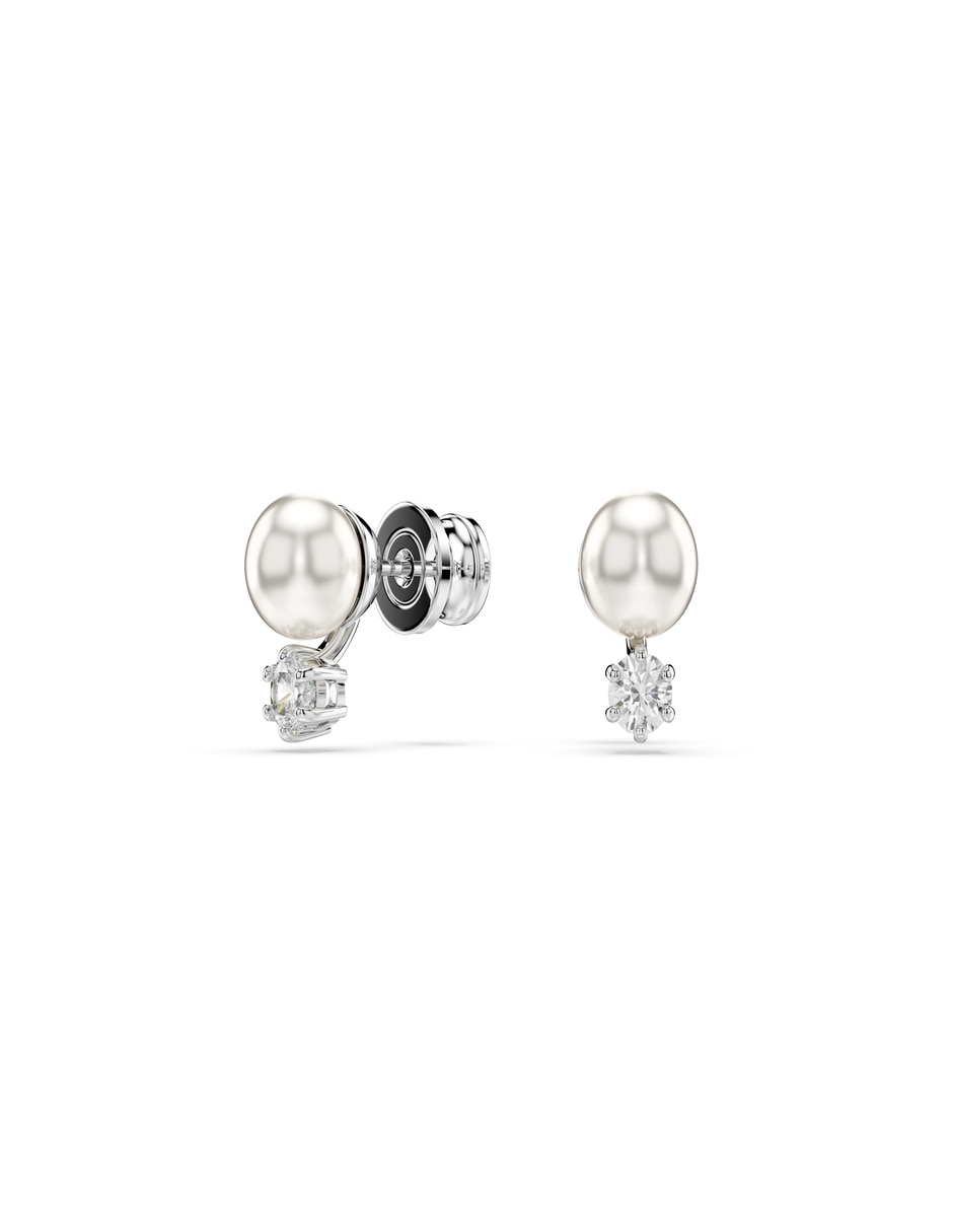 Aretes redondos Matrix con acabado brillante