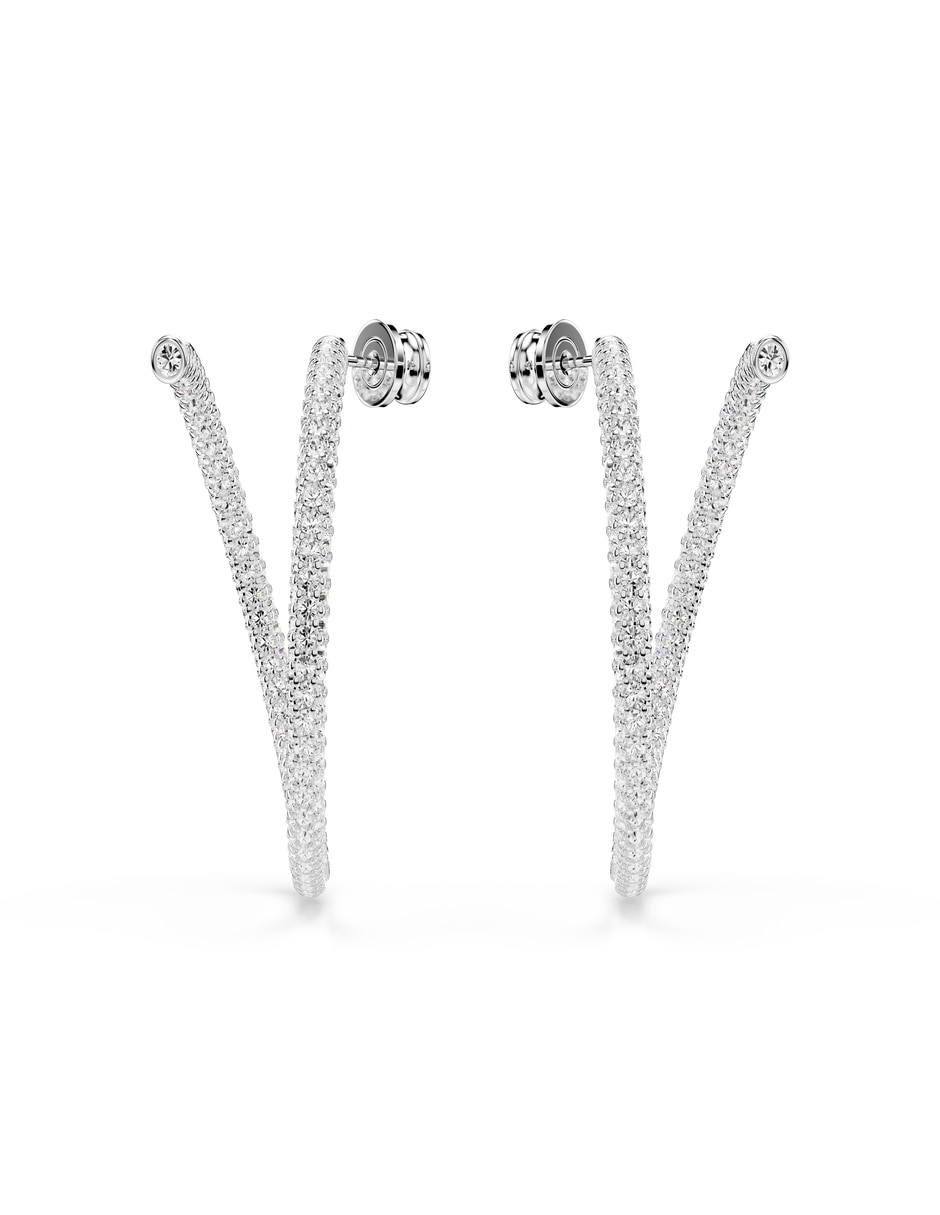 Aretes Dextera con acabado brillante
