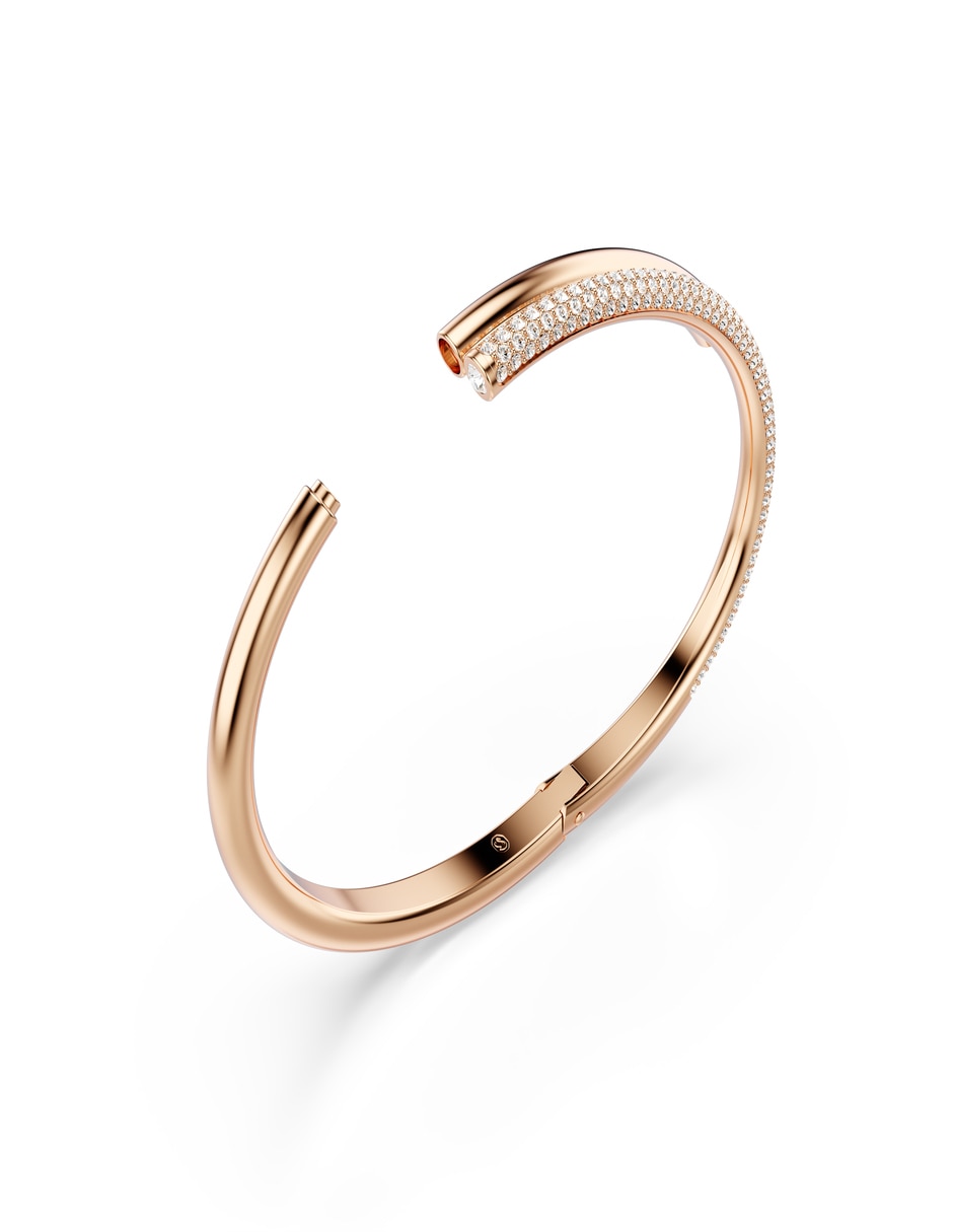 Brazalete de cristal Dextera con acabado pavé 2