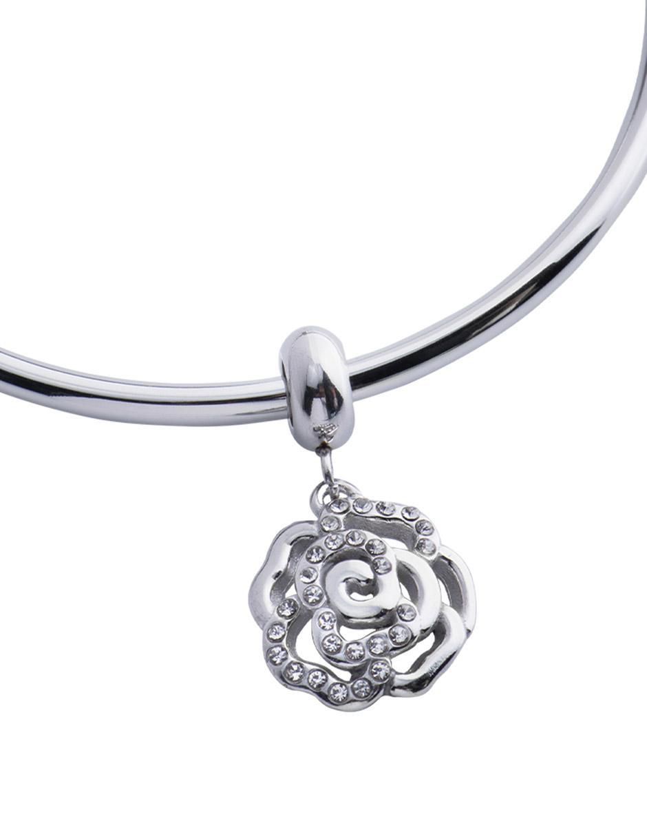 Charm de flor Luckyly Flor Daisy zirconia cúbica