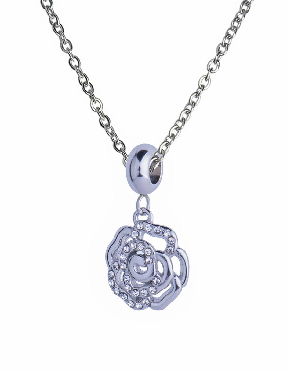 Charm de flor Luckyly Flor Daisy zirconia cúbica