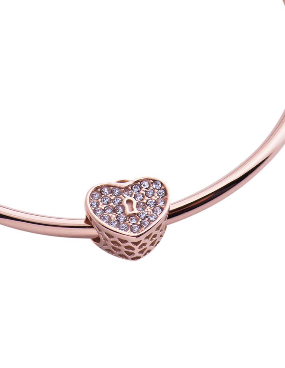 Charm de corazón candado maca 2