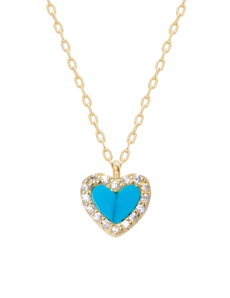 Colgante Y Dije de corazón de plata P 925