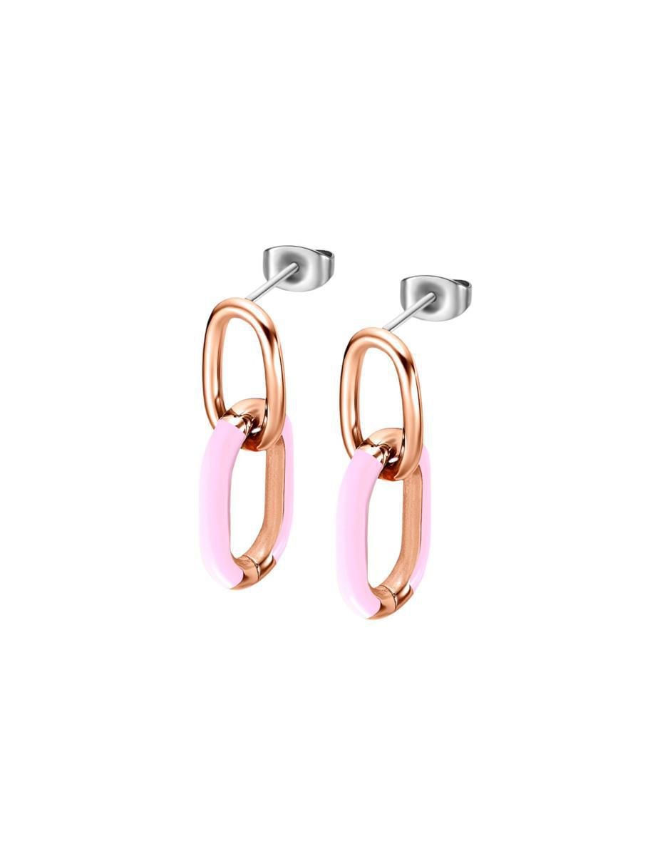 Aretes Tropical Vibes con acabado brillante